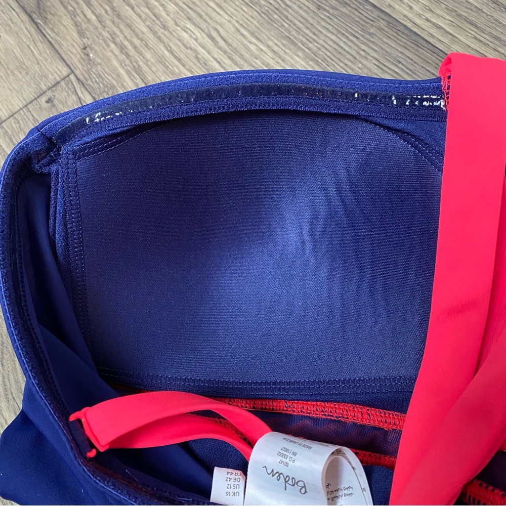 Boden Corsica Colorblock Tankini Swim Top - Picture 8 of 9